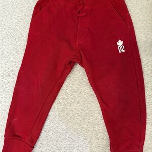 DSQUARED2 Kids Bold Red Joggers